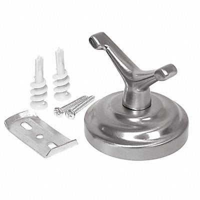 Bathroom Hook Zinc Satin 2 7/8 in W MPN:04-SN6202