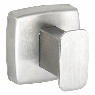 Bathroom Hook SS Satin 2 in W MPN:4WMK8