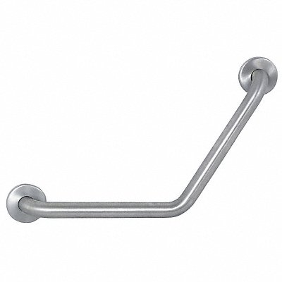 Boomerang Grab Bar SS Textured 24 in L MPN:4WMG7