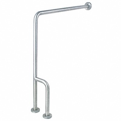 Grab Bar Floor-to-Wall Textured 30 in L MPN:4WMG9