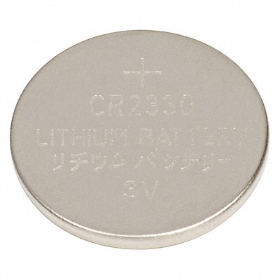 Coin Cell Battery Lithium 265mAh Cap. MPN:CR2330