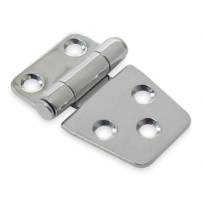 Utility Hinge Flat Silver PK2 MPN:1XMH3