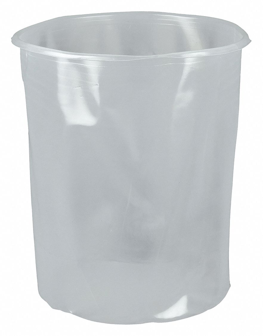 Pail Liner Natural 5 gal LDPE PK100 MPN:G1116-PL-LD