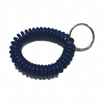 Wrist Coil Key Ring Blue PK10 MPN:25PA30