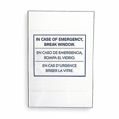 Emergency Key Box Replacement Acrylic MPN:56HW39