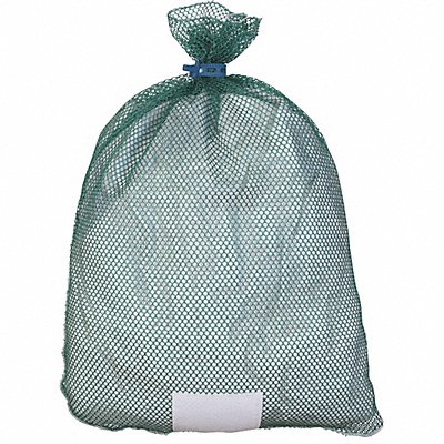 Laundry Bag Green Rubber Closure PK12 MPN:ID245125