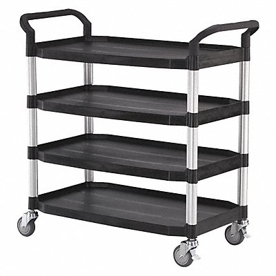 Utility Cart Black 42-1/4 in.H MPN:35KT28