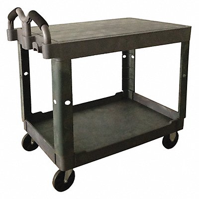 Utility Cart 500 lb Flush Gray PP MPN:52TV59