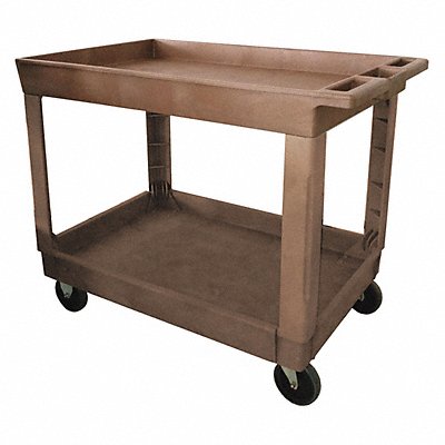 Utility Cart 500 lb Load Cap. Beige MPN:5UTJ1