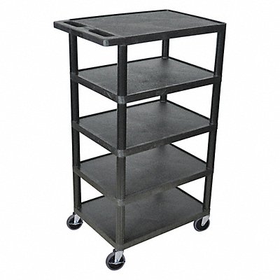 Utility Cart 300 lb Cap. PE 2 Shelves MPN:BC50-B