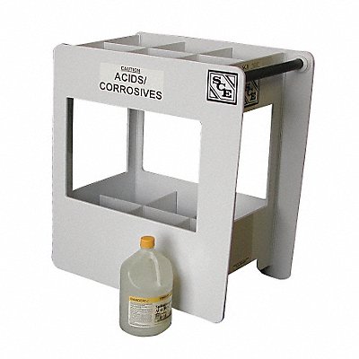 Chemical Transfer Cart 100 lb 12 Bottle MPN:SCE-1001-12