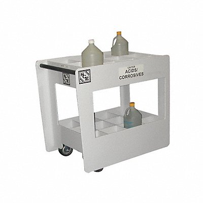 Chemical Transfer Cart 100 lb 24 Bottle MPN:SCE-1001-24