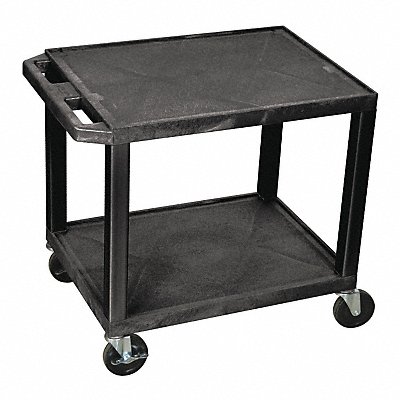 Utility Cart 300 lb Cap. Resin 2 Shlvs MPN:WT26E