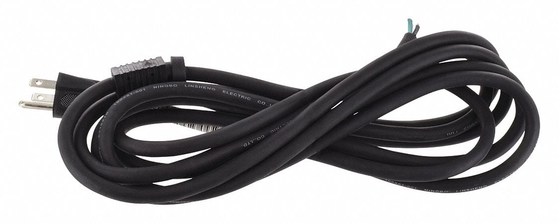 Power Cord 5-15P SJO 6 ft Blk 13A 16/3 MPN:E3606
