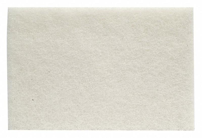 Sanding Hand Pad 6 in W 9 in L White MPN:05539545600