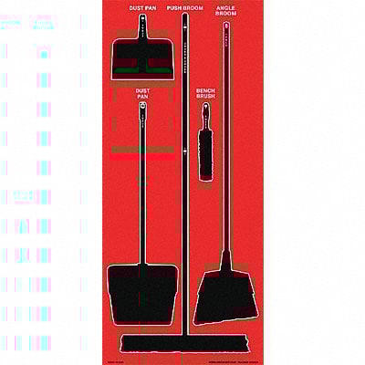 Shadow Board Combo Kit Black MPN:7DW95