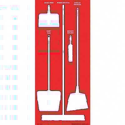 Shadow Board Combo Kit White Red MPN:7DW99