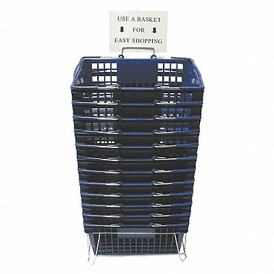 G1931 Hand Basket Blue 8 5/8 in PK12 MPN:RWR-HDB-BE01ST
