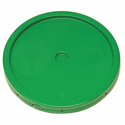 Plastic Pail Lid Green HDPE MPN:ROP2100CVR-TT-GR