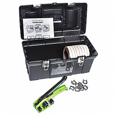 Plastic Strapping Kit High Tensile 3/4 MPN:3CUN6