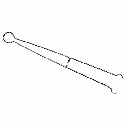 Julian Tongs 18 In Nickel Plated Steel MPN:5ZPV2