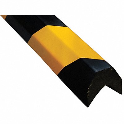 Corner Guard 40 Hx1-1/2 W Black/Yellow MPN:FEG-D