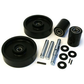 Complete Wheel Kit for Manual Pallet Jack GWK-EZ-CK - Fits Atlas Model# EZ GWK-EZ-CK