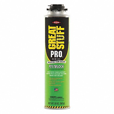 Insulating Spray Foam Sealant Gray 20 oz MPN:11073754
