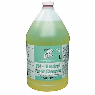 Neutral FloorCleaner Liquid 1gal Jug PK4 MPN:DIN20-4