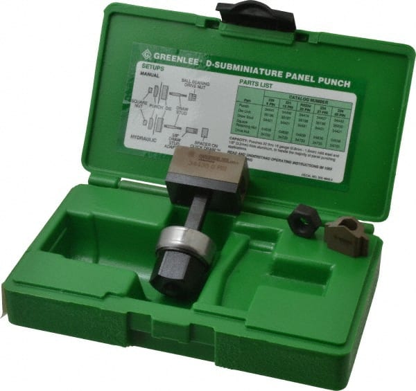 0.787 Inch Hole Length x 0.982 Inch Wide, Pin Configuration, Punch Unit MPN:229