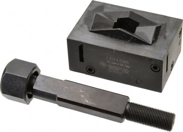 2-5/8 Inch Hole Length x 1.312 Inch Wide, Rectangular Punch Unit MPN:60053