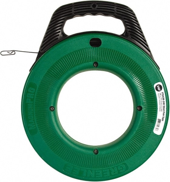 240 Ft. Long x 1/8 Inch Wide, Steel Fish Tape MPN:FTS438-240
