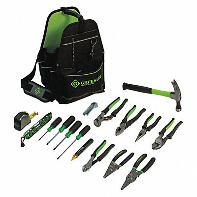 Electricians Tool Kit 17 pcs. Caddy MPN:0159-17ELEC