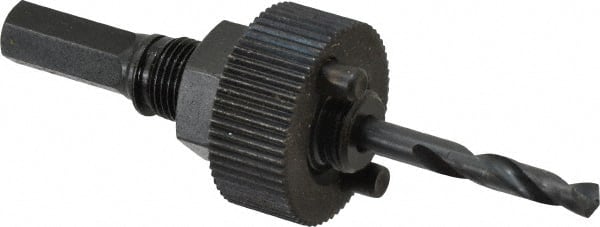 Hole Saw Arbor: Hex Shank, Drill Pilot MPN:37156
