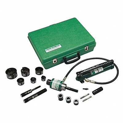Hydraulic Punch Driver Set 10 ga. Steel MPN:7306SB