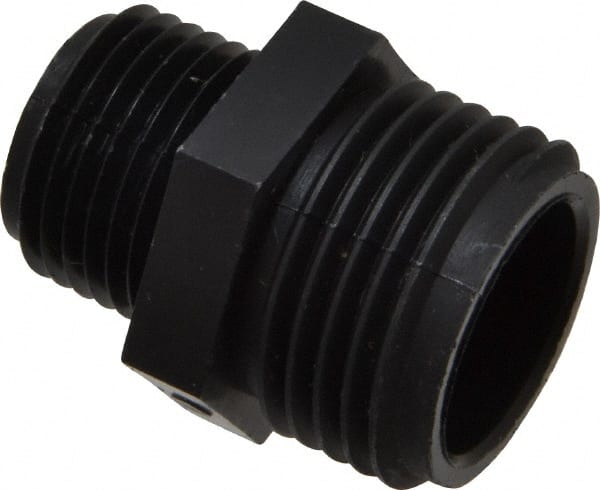 Garden Hose Adapter: Male Hose to Male Pipe, Polypropylene MPN:E 3412 P