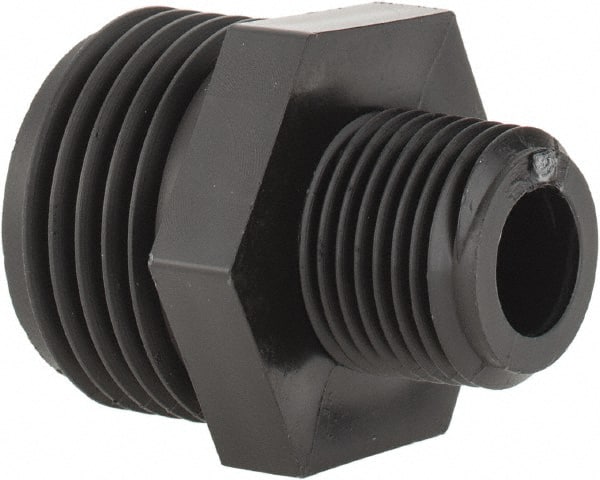 Garden Hose Adapter: Male Hose to Male Pipe, Polypropylene MPN:E 3438 P