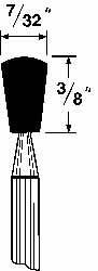 Mounted Point: 3/8