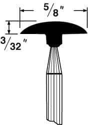 Mounted Point: 1/8