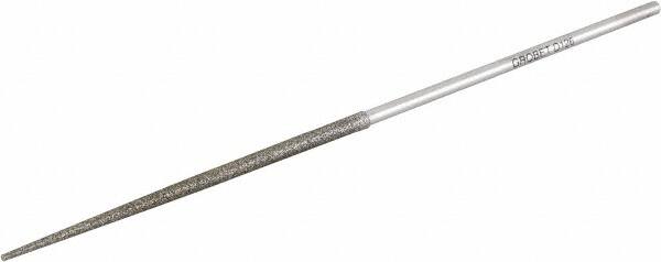 Round Needle Diamond File: 5-1/2
