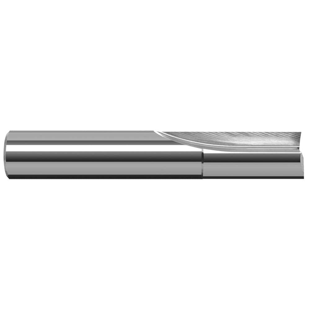Square End Mill: 1/8'' Dia, 3/8'' LOC, 1/8'' Shank Dia, 1-1/2'' OAL, 2 Flutes, Solid Carbide MPN:69608
