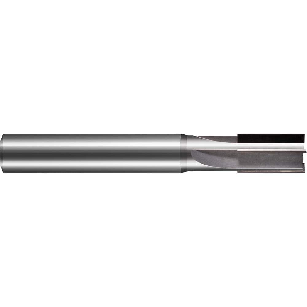 Square End Mill: 1/4'' Dia, 1/2'' LOC, 1/4'' Shank Dia, 2-1/2'' OAL, 4 Flutes, Brazed Solid Carbide MPN:914116