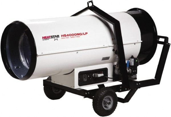 400,000 BTU, Natural Gas/Propane Dual Fuel Direct Fired Heater MPN:F151200