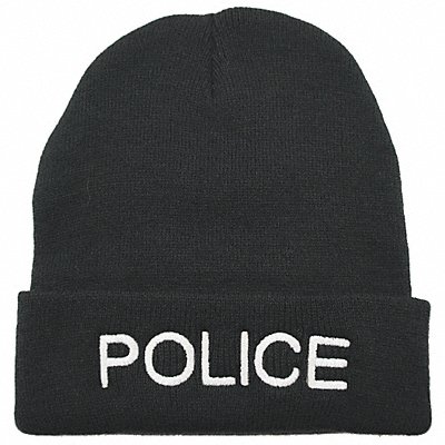 Police Watch Cap Beanie Black Universal MPN:6890