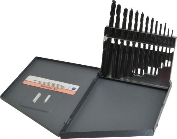 Drill Bit Set: Jobber Length Drill Bits, 13 Pc, 135 ° MPN:66693649