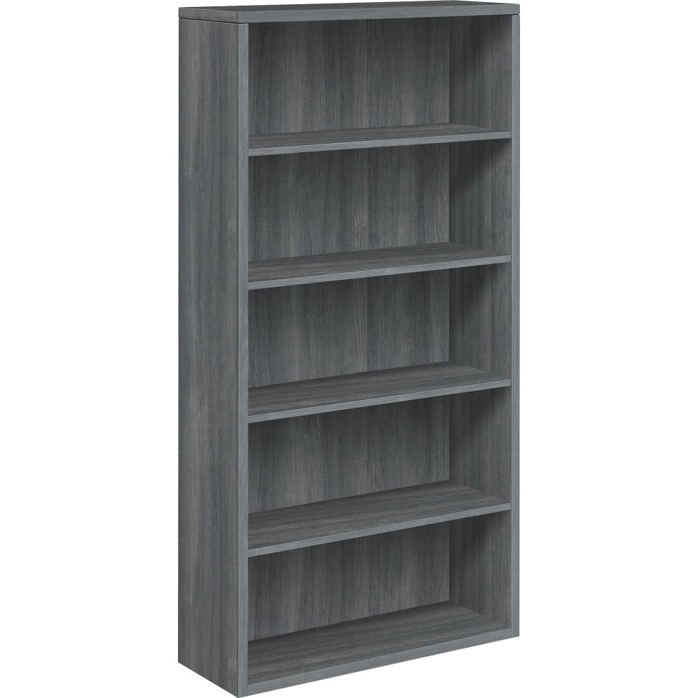 HON 10500 71inH 5-Shelf Bookcase, Sterling Ash MPN:HON105535LS1
