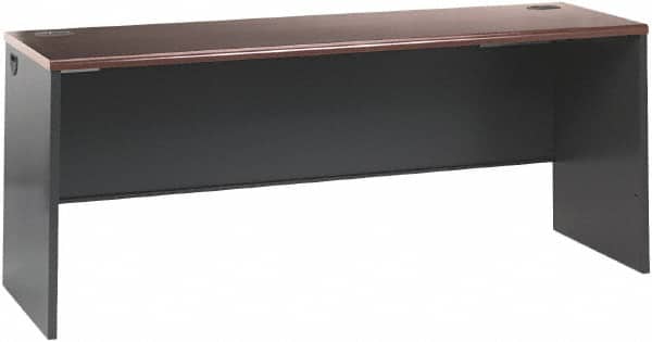Reception Desk: Mahogany & Charcoal MPN:HON38925NS