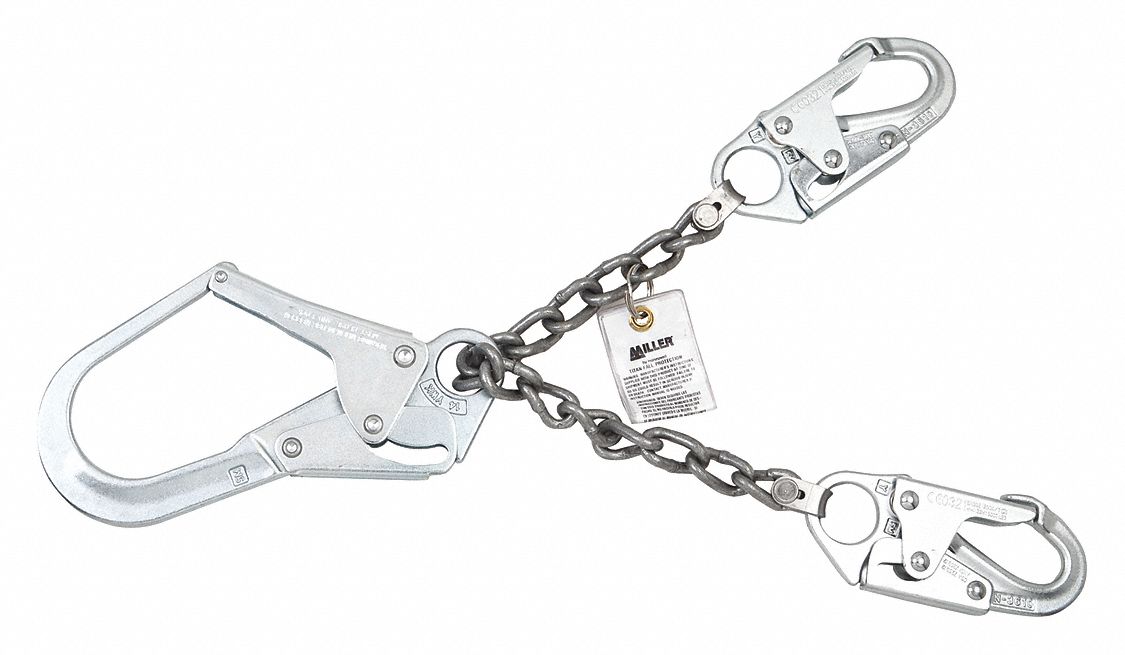 Restraint Lanyard Silver Fixed MPN:T8221-Z7/