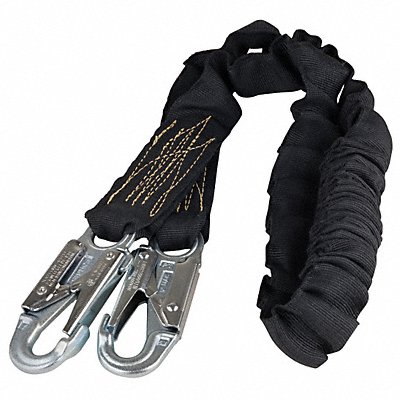 Shock-Absorbing Lanyard Black MPN:216MK-Z7/6FTBK