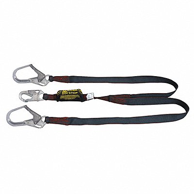 Shock-Absorbing Lanyard 4 ft 310 lb. MPN:8798KR-Z7/4FTBK